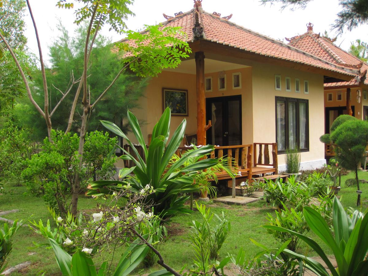 Jepun Bungalows Gili Meno Luaran gambar