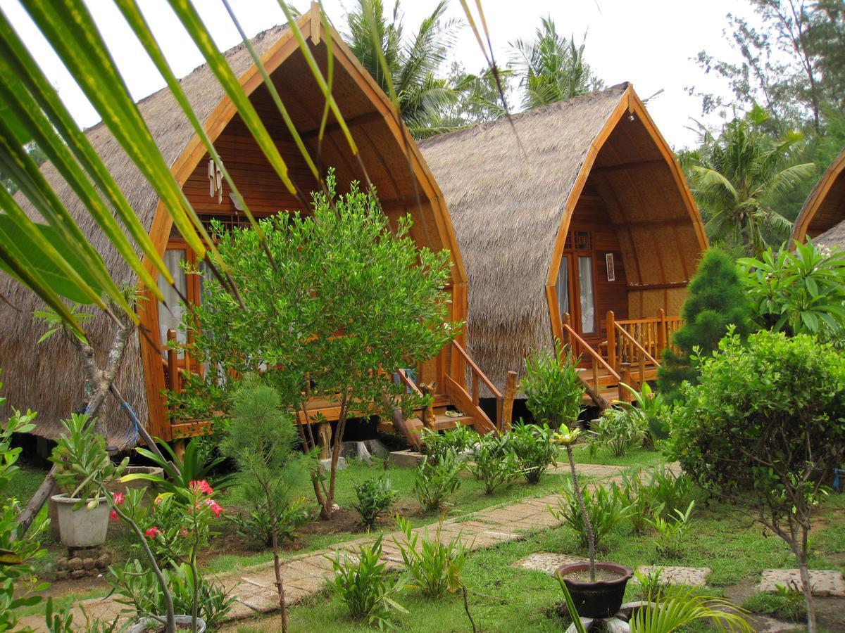 Jepun Bungalows Gili Meno Luaran gambar