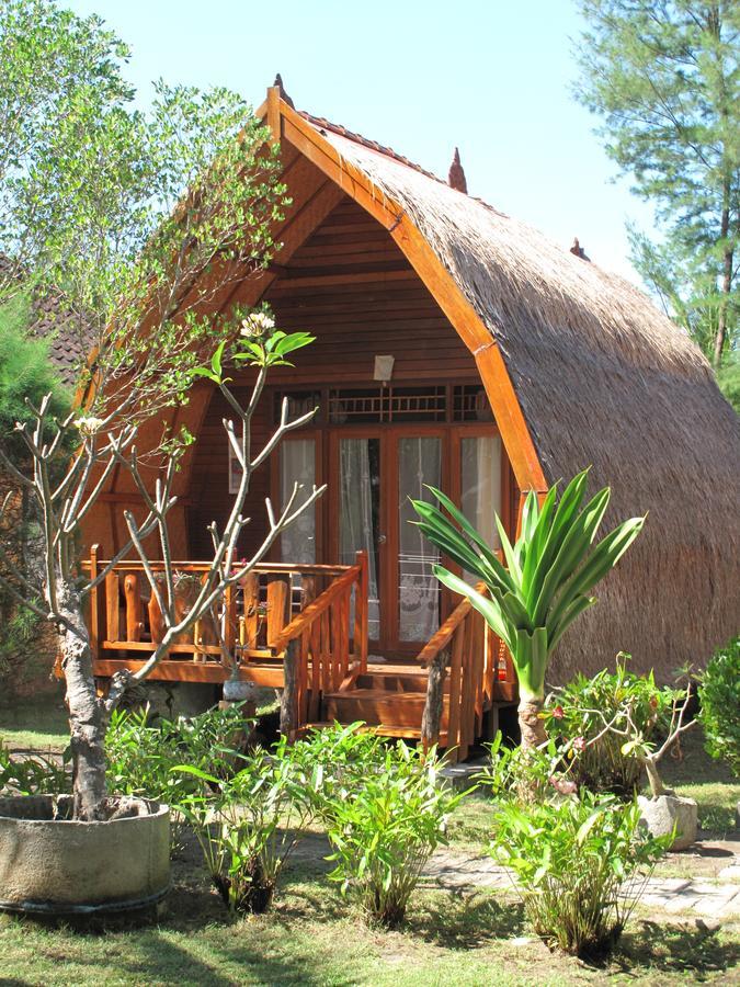Jepun Bungalows Gili Meno Luaran gambar